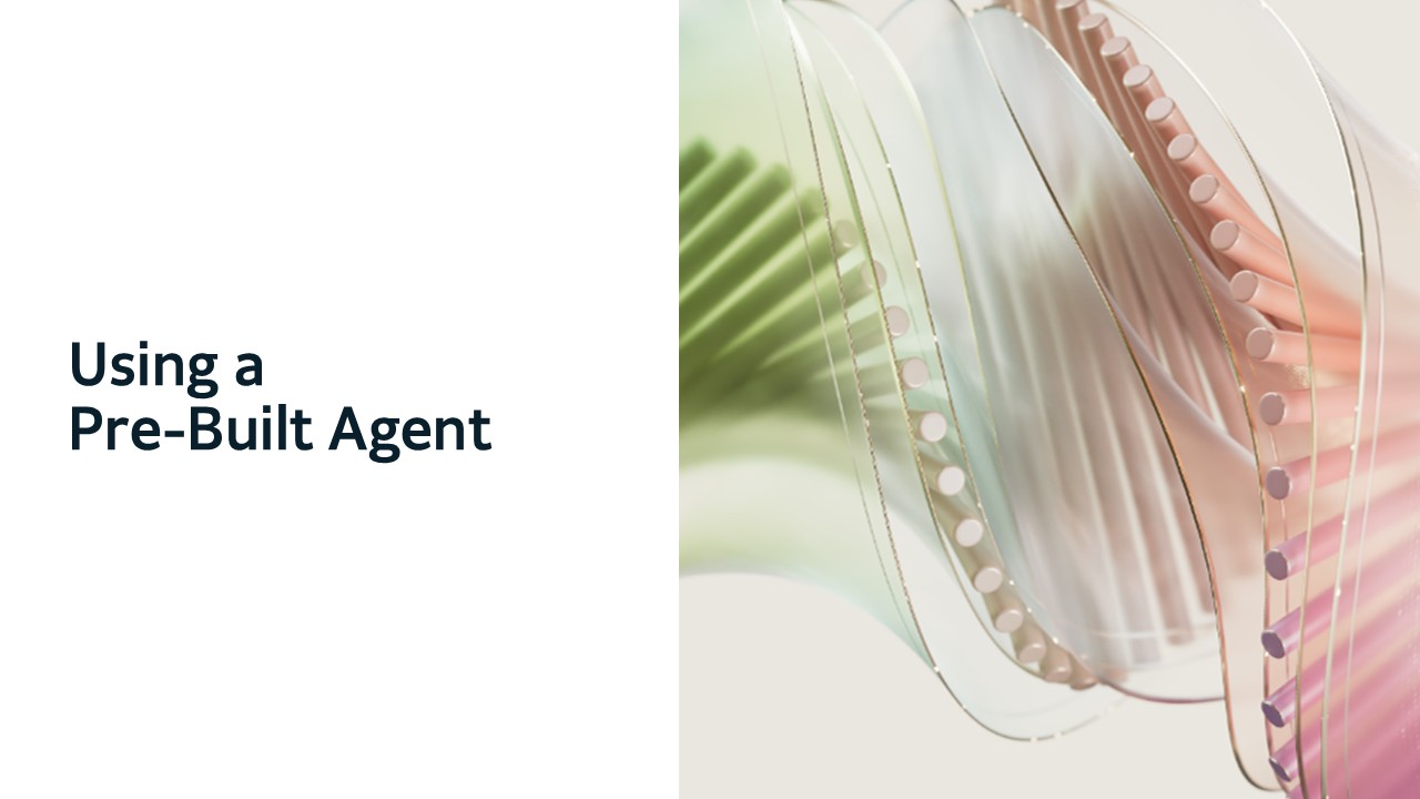 Chapter 02. Pre-built Agent 사용하기